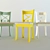 Elegant Vintner Side Chair 3D model small image 1