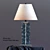 Elegant Astoria Glass Table Lamp 3D model small image 2