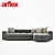 Modern Comfort for Your Home: Arflex Nap Sofa 3D model small image 1
