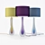 Frost Violet Table Lamp 3D model small image 1