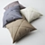 Luxury Simulated Designer Pillows 3D model small image 3