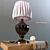 Prestige Brown Stone Table Lamp 3D model small image 1