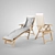 Relax in Style: Brafab Everton Chairs 3D model small image 1