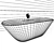 Luxury White Oval Bathtub: ALPEN Bergamo 3D model small image 2