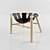 NINNA Armchair: Timeless Elegance & Comfort 3D model small image 1
