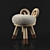 Kamina & C Animal Chairs: A Whimsical Seating Experience 3D model small image 1