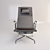 Aluminium Chair EA 124
 Sleek and Stylish Accent 3D model small image 3