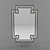 Elegant John-Richard Mirror 3D model small image 1