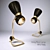 Golden Melody Floor Lamp 3D model small image 1