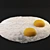 Cozy Egg Shaped Rug 3D model small image 1