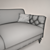 Carnaby: Best 3-Seater Sofa 3D model small image 3