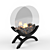 Alfra Bio Fireplace: A Stylish and Eco-friendly Heating Solution 3D model small image 1