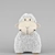 Luxurious Lamb Skin-Fur Mesh 3D model small image 2