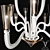 Elegant Italian Crystal Chandelier 3D model small image 2