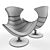 Luxury Lobster Chair 3D model small image 2