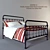 Inspire Q Metal Bed 3D model small image 1