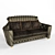 Nuvola 3-Seater Sofa: Ultimate Comfort and Style 3D model small image 1
