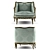 Regal Dining: CHLOE Armchair 3D model small image 2