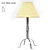 Metal Table Lamp 3D model small image 1