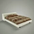 Contemporary Logan Bed 7410 3D model small image 1