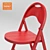 Vintage Gebruder Thonet Vienna Chair 3D model small image 1