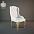 Elegant Capotavola Armchair by Bakokko 3D model small image 1