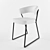 Modern Minimalist New York Chair 3D model small image 1