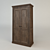 Elegant Classic Wardrobe 3D model small image 1