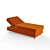 Teen Single Bed with Lift Mechanism 3D model small image 1