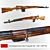 WWII Soviet Self-loading Rifle (SVT-40) 3D model small image 1