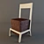 Elegant Polo Chair 3D model small image 1