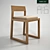 Morelato Burton Chair: Italian Elegance 3D model small image 1