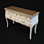 Classic Flailife Console with Carved Details 3D model small image 2
