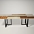 Customizable Table: 3000x1100x830h 3D model small image 1