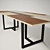 Customizable Table: 3000x1100x830h 3D model small image 2