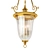 Elegant Cambridge Chandelier in Burnished Brass 3D model small image 2