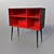 Ligne Roset Kermes Modern Chest 3D model small image 1