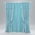 Colorful Kids' Curtain with Tiebacks 3D model small image 2