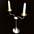 Mystic Glow: Abra Candle Holder 3D model small image 2