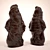 Heidi's Chocolate Santa Claus 3D model small image 1