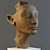 Ancient Egyptian Nefertiti Head 3D model small image 1