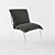 Chrome Frame Chair 3D model small image 1