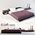 Sleek Il Loft Galaxy Bed 3D model small image 1