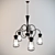 Favorite Workshop Chandelier: Elegant Lighting for Your Space 3D model small image 1