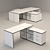 Hoff Desk 0488: Versatile, Stylish, Practical 3D model small image 1