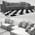 Turner Sofas: Timeless Elegance for Every Home 3D model small image 3