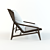 Sophisticated Modern Armchair 3D model small image 3