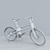 Sustainable Wooden Bikes by Bough Bikes 3D model small image 2