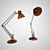 Elegant Reid Table Lamp 3D model small image 1