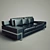 Contempo Myconos c697 Sofa 3D model small image 1
